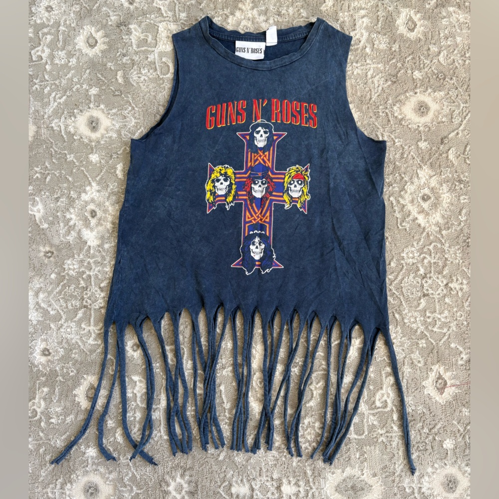 Guns N' Roses Fringe Tank Top